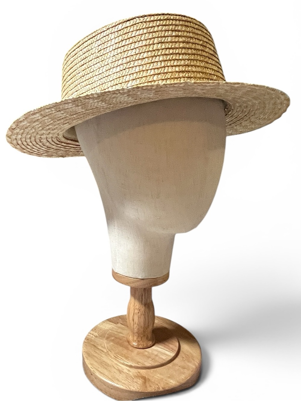 Veuve Clicquot Straw Boater Hat Unisex Sz 57 cm